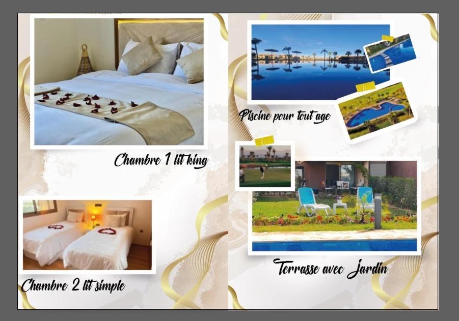 Mini-Villa Situee Dans Une Residence Prestigia A Marrakech, Avec Une Vue Sur La Piscine Et Le Golf Une Securite 24H Sur 24 Et Une Proximite Ideale De L Aeroport 5 Minutes C Est Une Offre Parfaite Pour Des Vacances มาร์ราเกช ภายนอก รูปภาพ